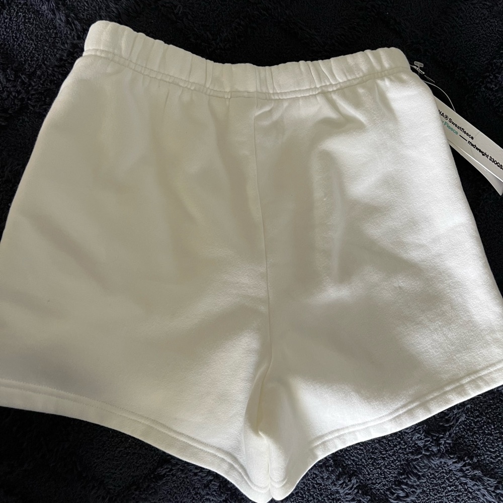 New Aritzia TNA Cozy Fleece short and hoodie set